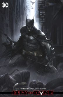 Francesco Mattina card stock cover benzi desenate noi dc comics