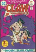Claw unconquered prima aparitie conan benzi desenate dc comics
