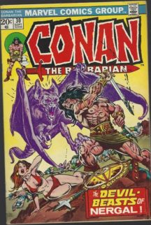 Conan barbarian benzi vechi marvel comics