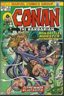 Conan barbarul 32 benzi marvel desenate comics