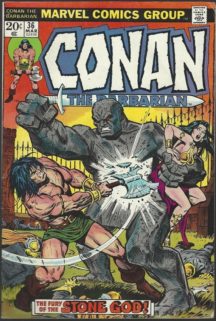 Conan the Barbarian comics marvel in romana