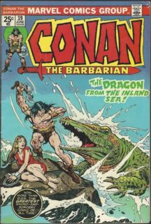 Conan Barbarul the Barbarian carte benzi desenate vechi