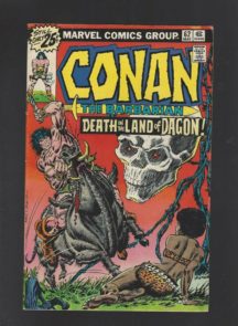 Conan barbarul agon benzi marvel vechi vintage