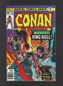 Conan King Kull benzi desenate vechi vintage marvel