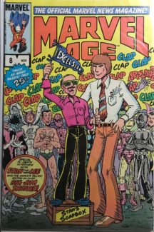 Marvel Age 8 stan lee cover marvel