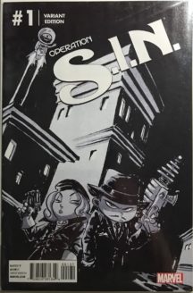 Operation SIN 1 cover varianta marvel