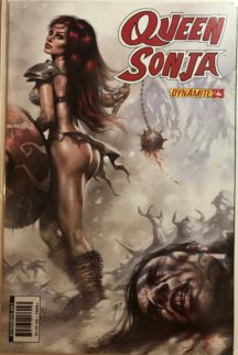 Good girl cover red sonja sexy comics benzi