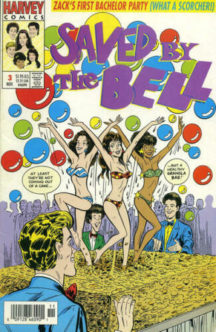 saved by the bell comics benzi desenate sexy good girl cover harvey