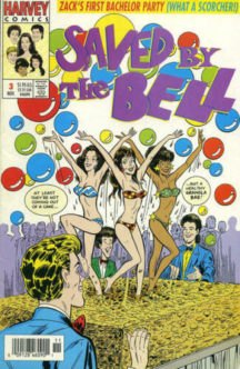 saved by the bell comics benzi desenate sexy good girl cover harvey