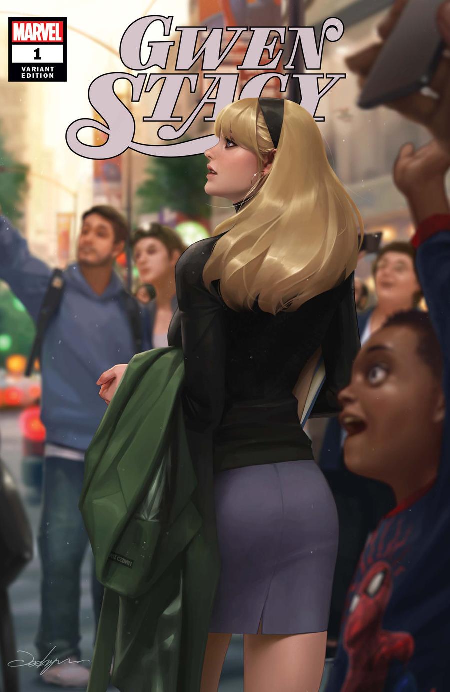 Jeehyung Lee benzi desenate comics marvel gwen stacy