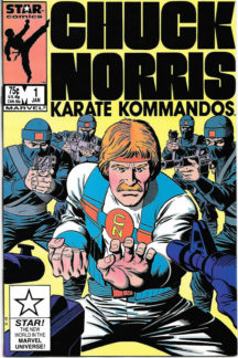 Chuck norris comic karate kommandos marvel