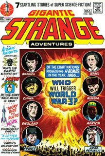 Strange adventures dc comics benzi desenate vechi