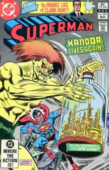 Superman kandor mai 1982 benzi desenate vechi