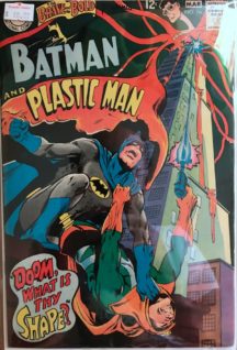 Batman plastic man brave and bold comics vintage