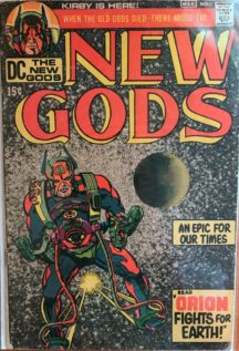 New Gods 1 Orion prime aparitii benzi vechi marvel kirby