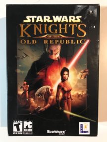 KOTOR Republic cd-rom box cutie joc video original vintage