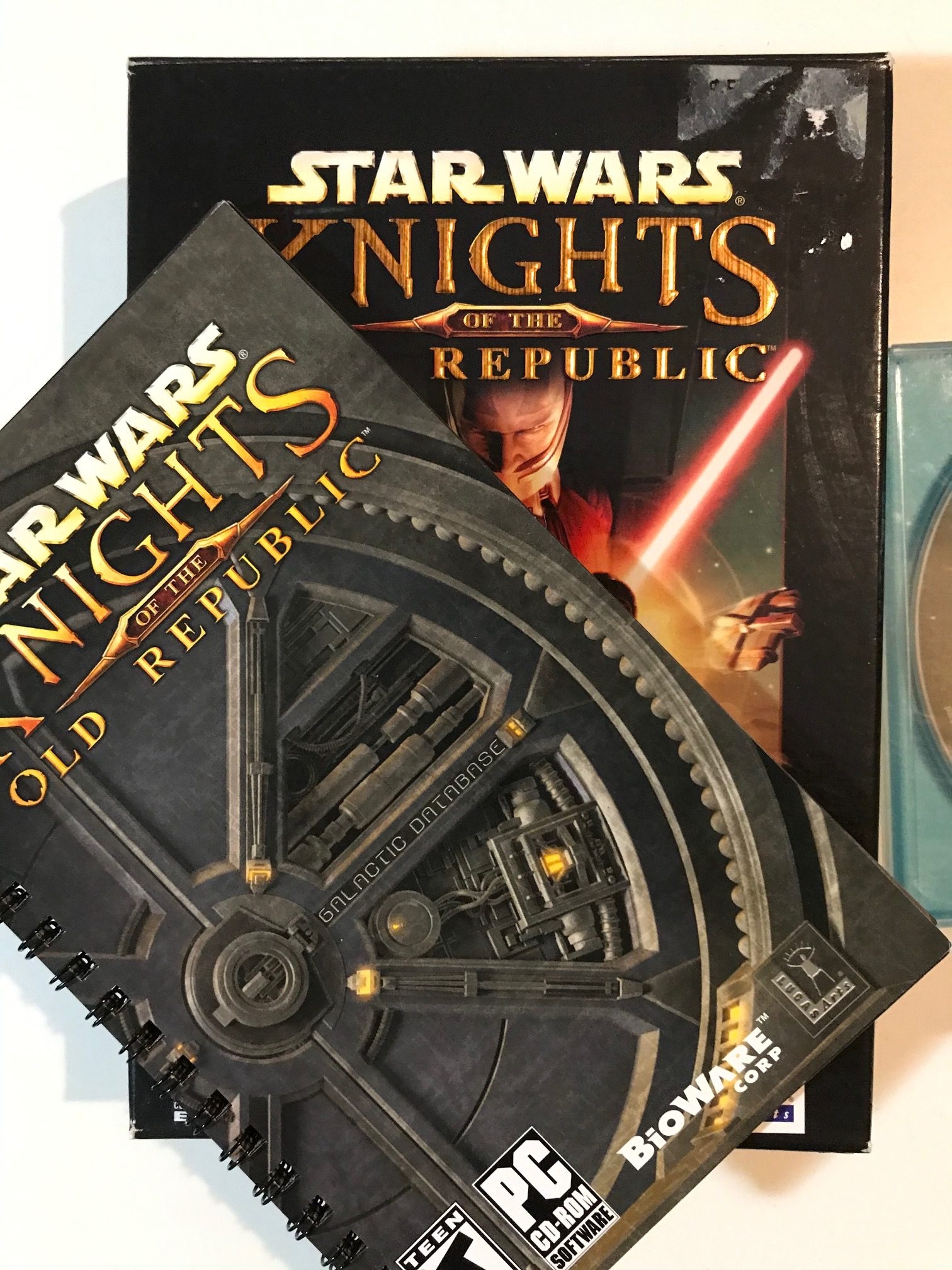 KOTOR Republic cd-rom box cutie joc video original vintage