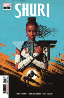 Shuri Black Panther benzi desenate noi marvel