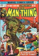 Man Thing benzi desenate vechi marvel