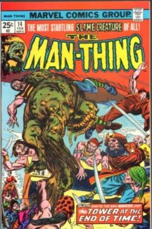 Man Thing benzi desenate vechi marvel