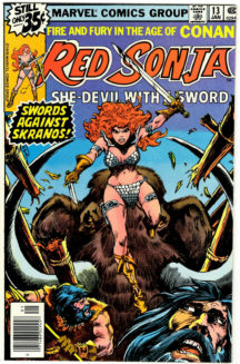 Marvel benzi desenate vechi Red Sonja