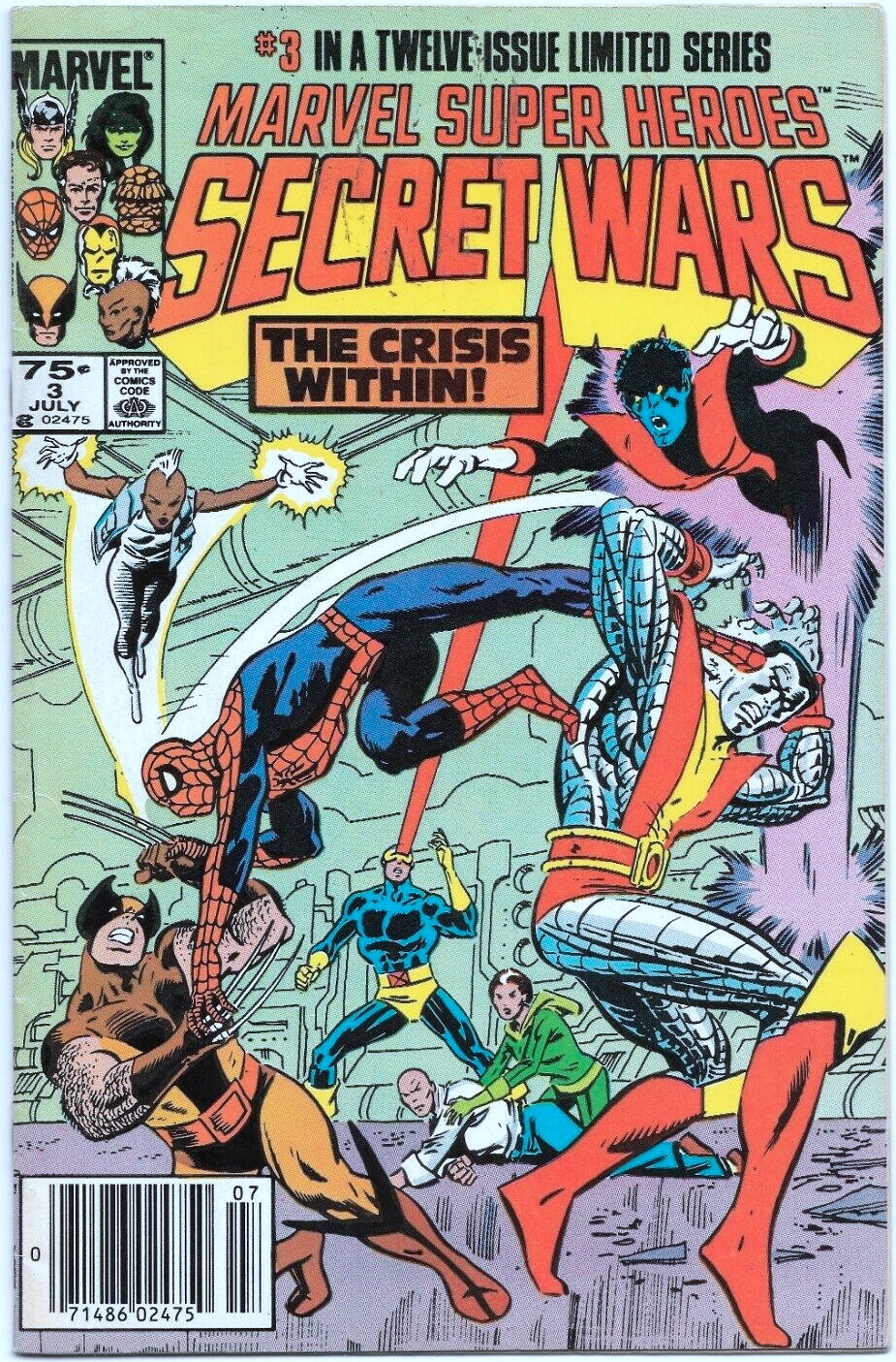 Secret wars volcnana benzi desenate prima aparitie