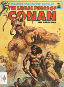 marvel savage sword of conan benzi desenate vechi