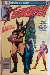 Daredevil 196 wolverine benzi desenate vechi