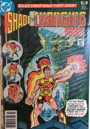 Shade changing man 1 benzi desenate vechi dc comics