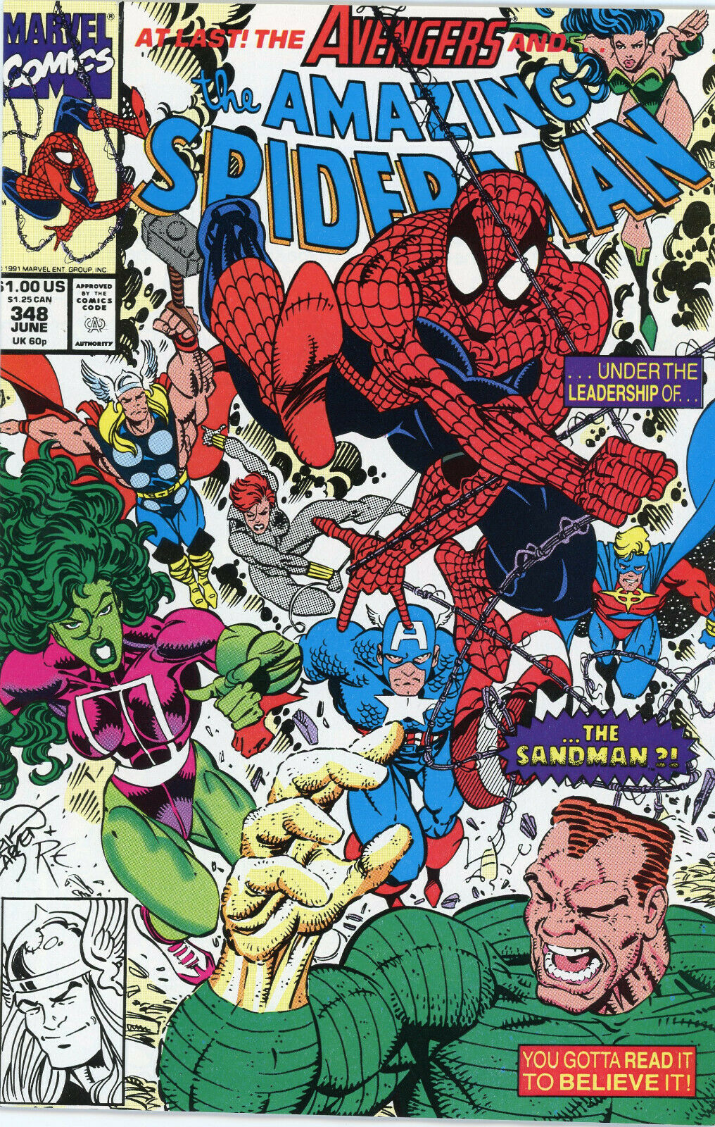 amazing spider-man benzi desenate sandman