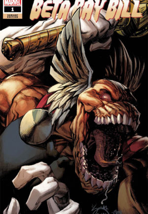 Beta Ray Bill variant cover benzi desenate noi