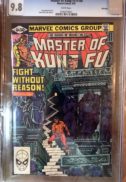 Kung-fu 104 cgc benzi incapsulate graded romania