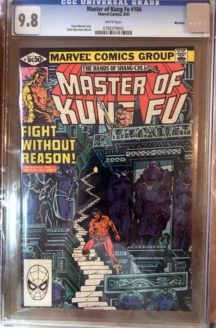 Kung-fu 104 cgc benzi incapsulate graded romania