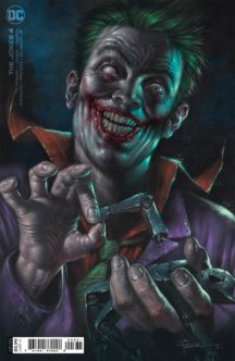 The Joker dc comics variant cover