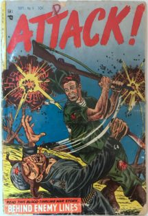 Attack gold age comic