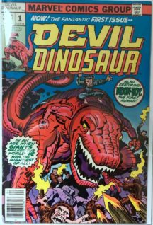 Devil Dinosaur 1 kirby prima aparitie