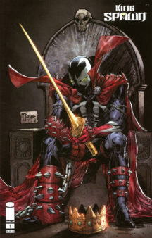 Todd McFarlane King Spawn Image Comics benzi noi