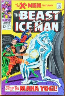 Uncanny X-Men 47 The Beast Ice-Man marvel