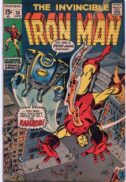 Iron Man benzi desenate marvel vechi