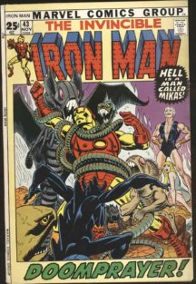 Prima aparitie Guardsman iron man comics benzi desenate marvel