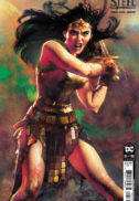 Dark KNights of steel wonder woman Joshua Middleton cover