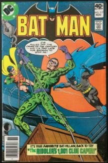 Batman 317 riddler dc comics benzi desenate vechi