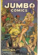 Gold Age Good Girl Cover Sheena Jumbo Comics