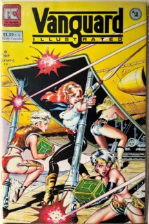 good girl cover vanguard illustrated pacific comics