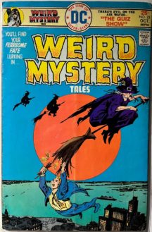 WEird mystery tales dc comics benzi horror comics