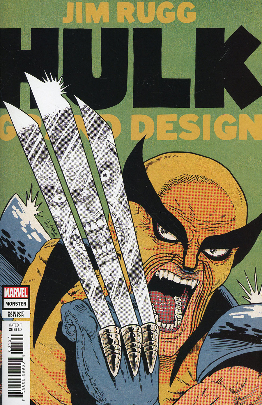 Hulk marvel grand design monster variant benzi desenate noi