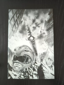 Power Rangers: The Return #2 (Virgin, B&W)